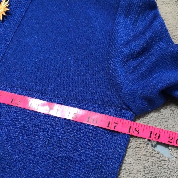 Liz Claiborne blue sweater dress size S - Picture 5 of 9